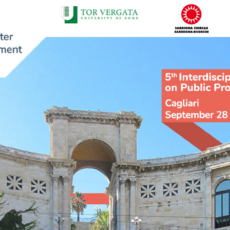 5th Interdisciplinary Symposium on Public Procurement – 28 e 29 settembre 2023 – Manifattura Tabacchi, Cagliari