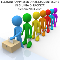 Candidature dei rappresentanti degli studenti in Giunta di Facoltà – biennio 2023-2025