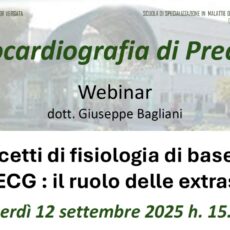 Concetti di fisiologia di base visti dall’ECG : il ruolo delle extrasistoli