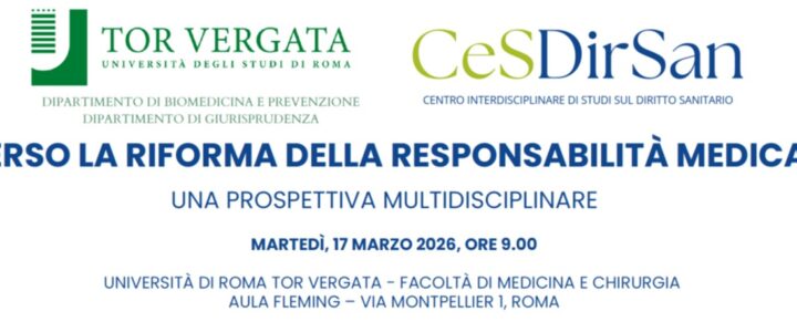 VERSO LA RIFORMA DELLA RESPONSABILITÀ MEDICA-UNA PROSPETTIVA MULTIDISCIPLINARE